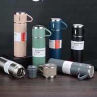 Bình nước inox + 2 cốc 