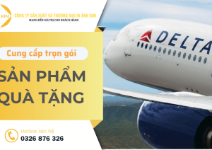 In Ánh Kim cung cấp trọn gói sản phẩm quà tặng cho Delta Airline