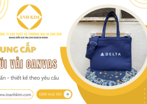 Nhận in và thiết kế túi vải canvas theo yêu cầu - Cam kết chất lượng
