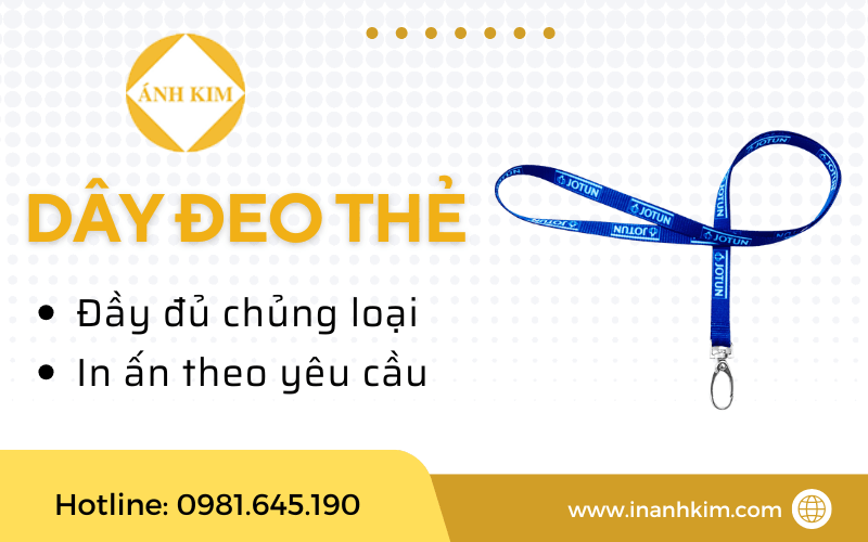 dây đeo thẻ