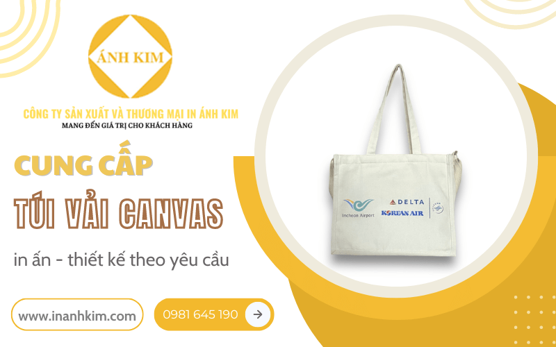 túi vải canvas