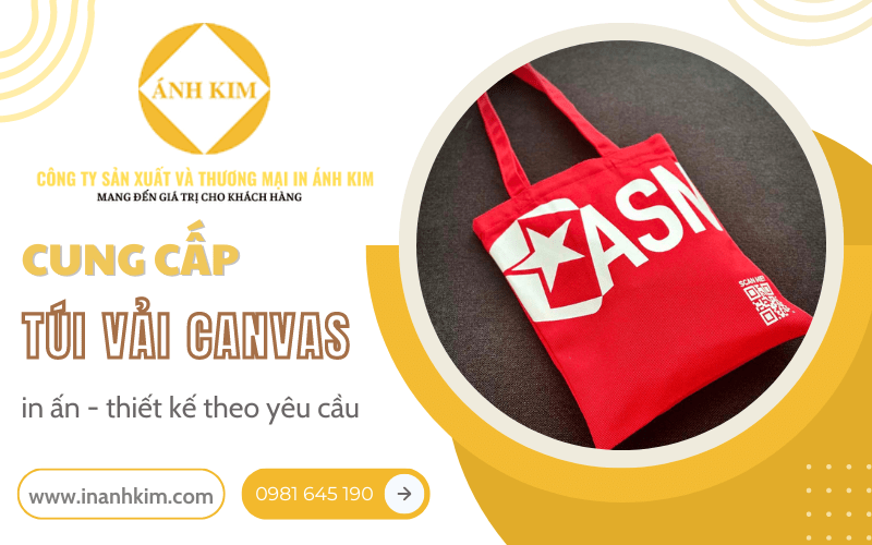 túi vải canvas